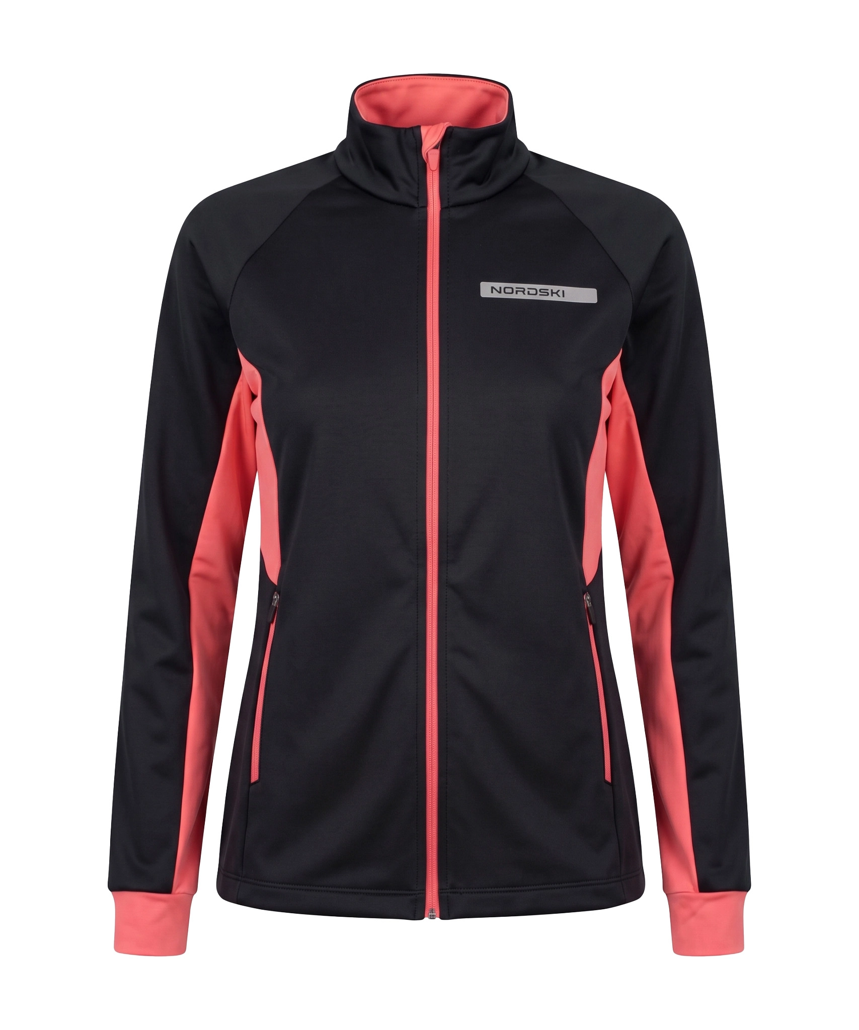 Тренировочная куртка Nordski Core Coral/Black W