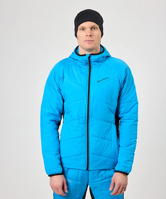 Куртка Nordski Hybrid Warm 2.0 Light Blue/Black