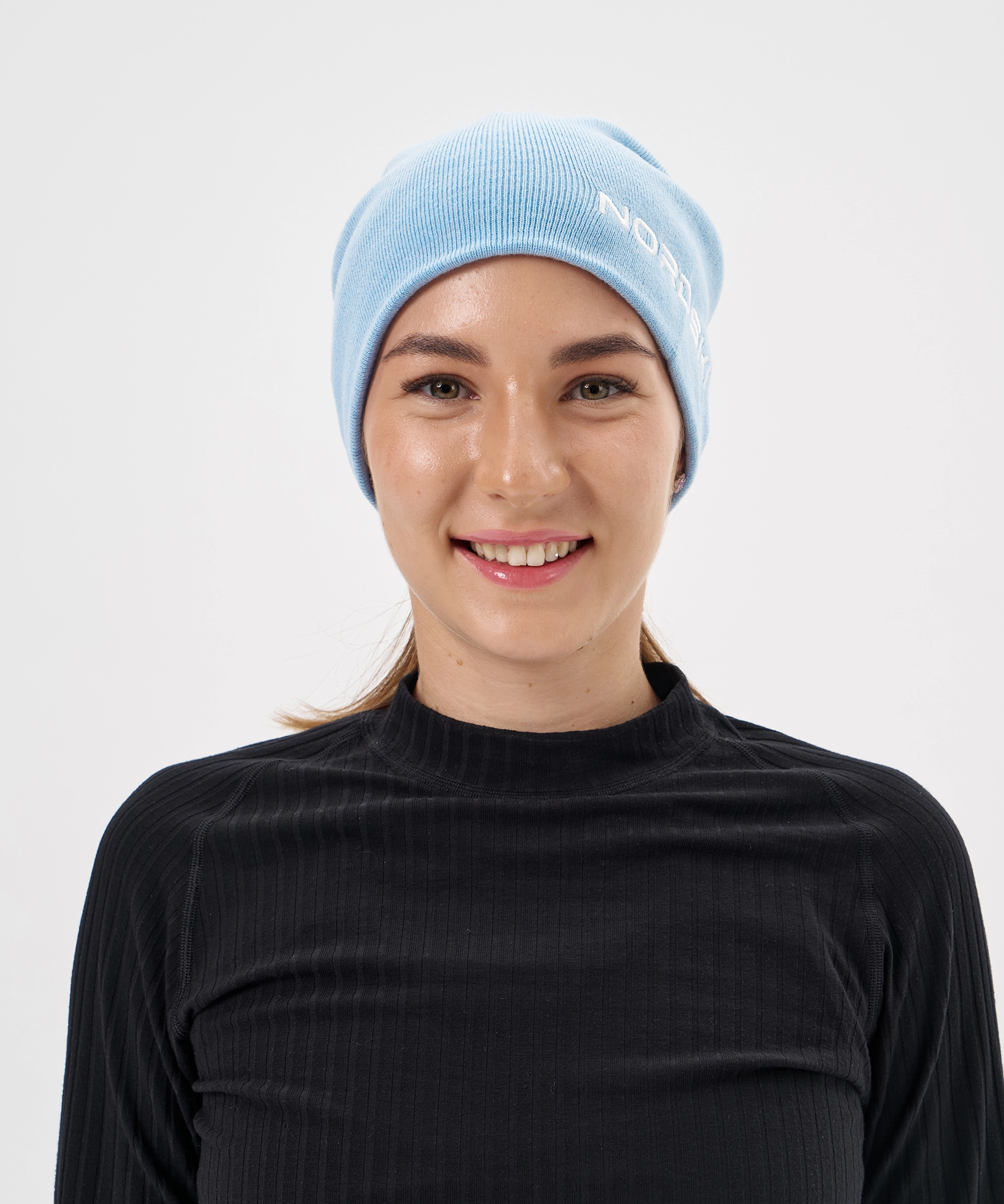 Шапка Nordski Embroidery Aqua