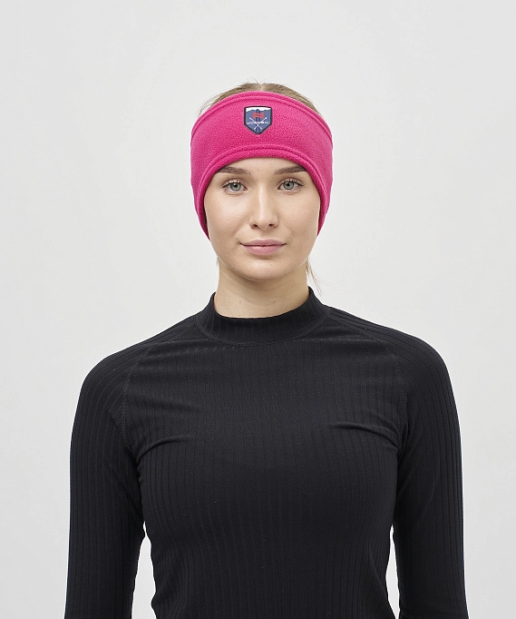 Повязка Nordski Fleece Warm Berry