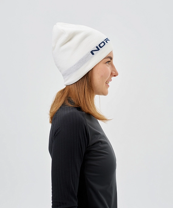 Шапка Nordski Symbol White