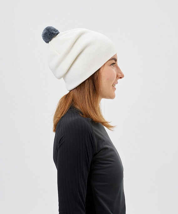 Шапка Nordski Embroidery White