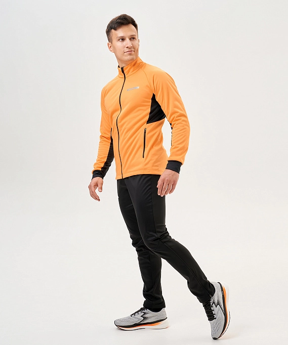 Тренировочная куртка Nordski Core Orange/Black