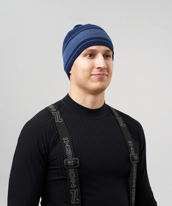 Шапка Nordski Tone Stripe Blue