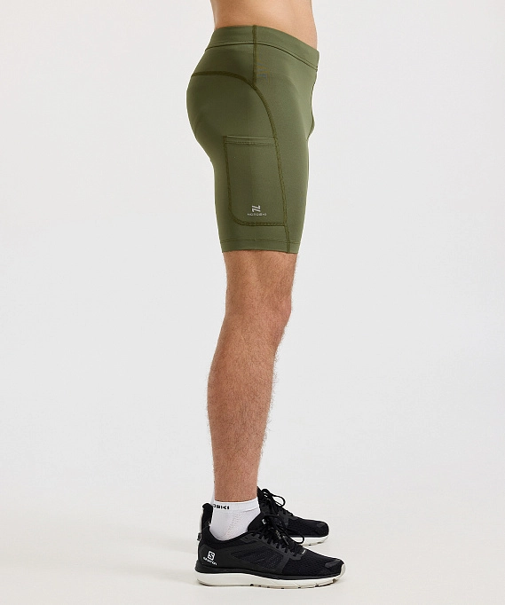 Шорты обтягивающие Nordski Run 2.0 Olive
