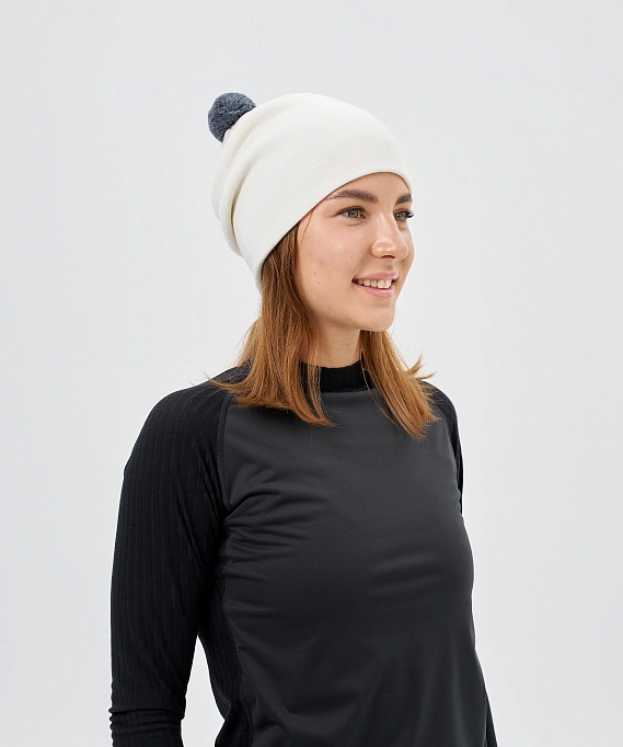 Шапка Nordski Embroidery White