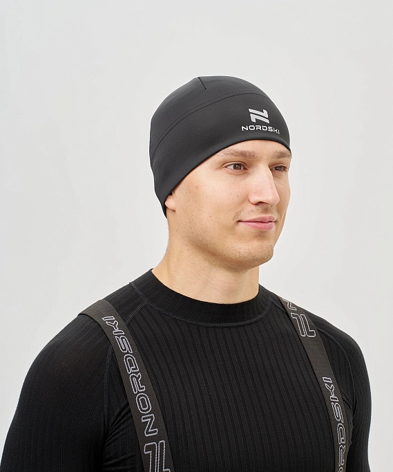 Тренировочная шапка Nordski Core Black