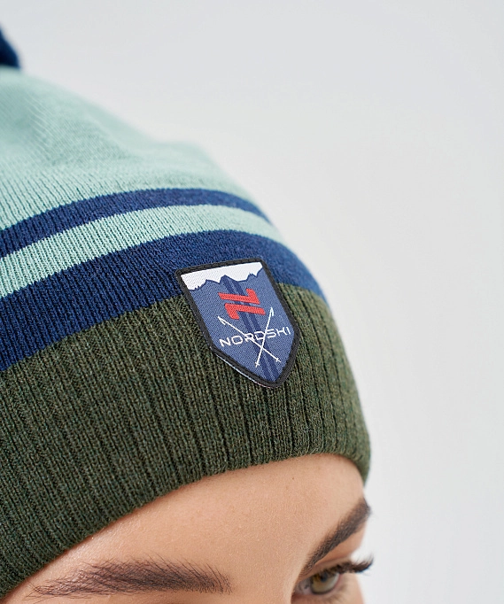 Шапка Nordski Move Ice Mint/Dark Jeans