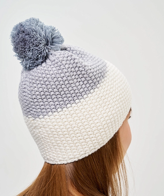 Шапка Nordski Frosty Grey/White