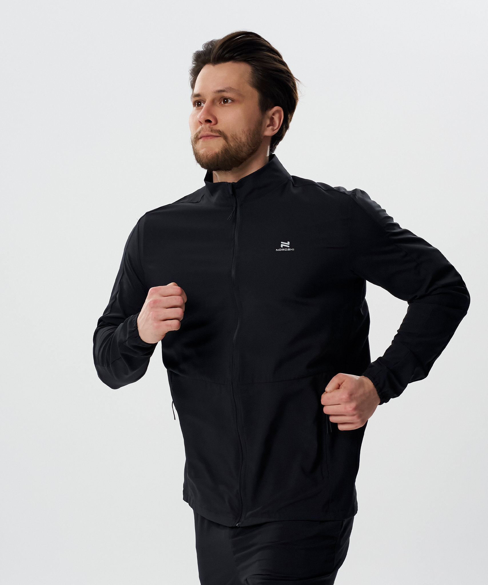 Ветровка беговая Nordski Light Cross Black