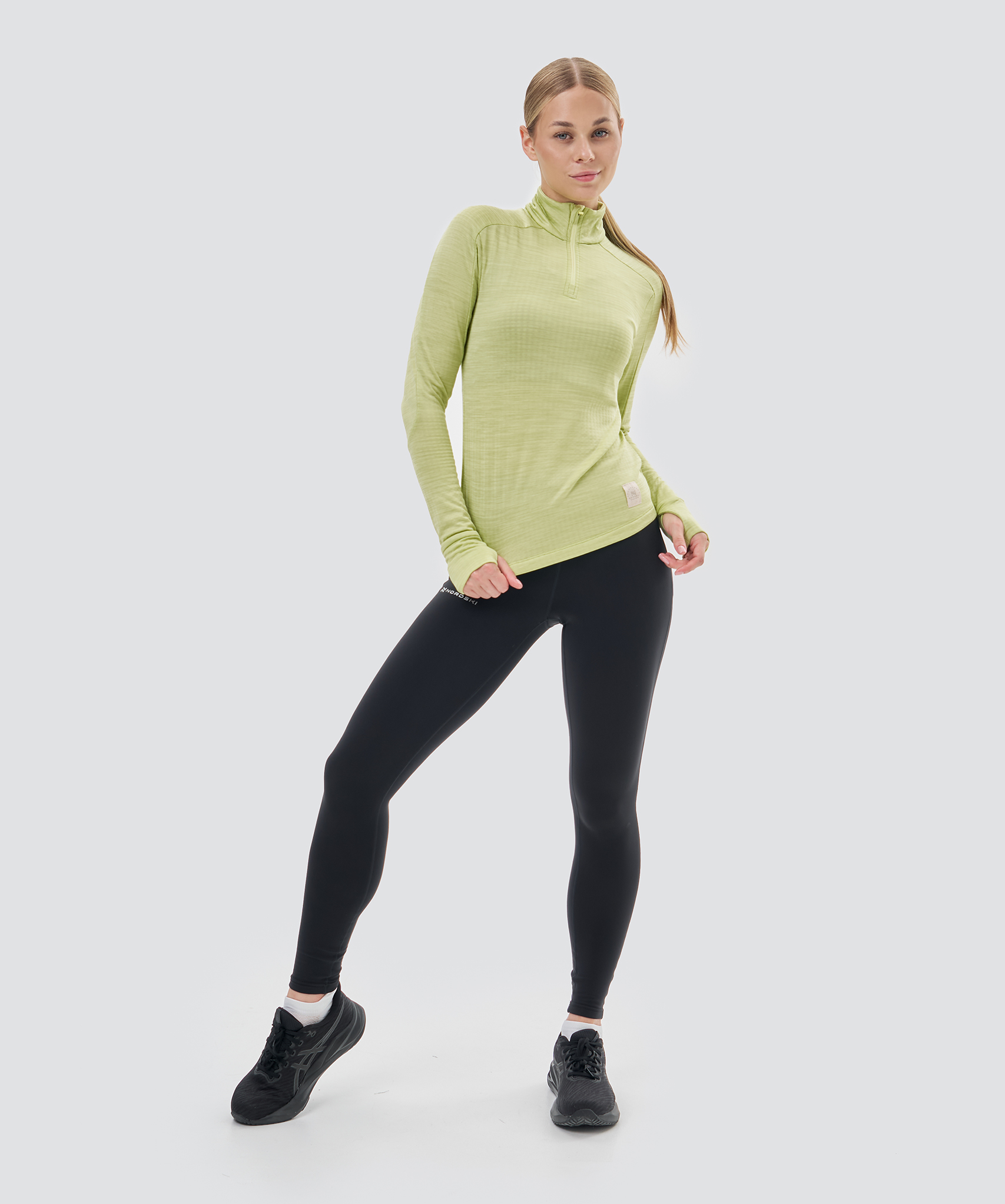 Лонгслив Nordski Impulse Cool Matcha W