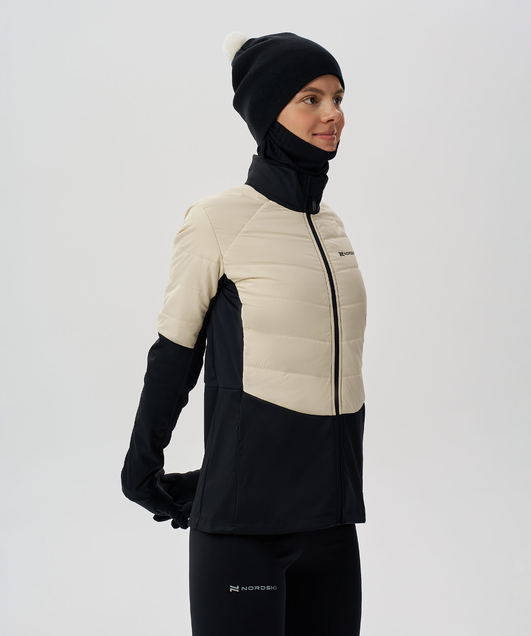 Куртка Nordski Hybrid Pro 2.0 Black/Beige W