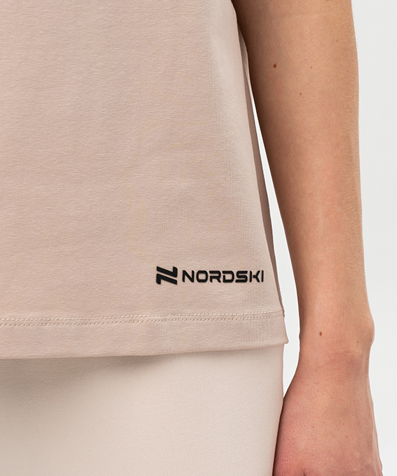 Футболка Nordski Simple Beige W