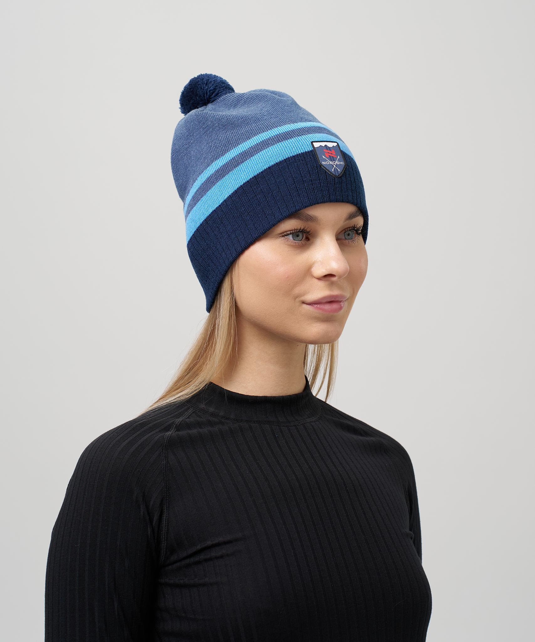 Шапка Nordski Move Dark Blue/Jeans