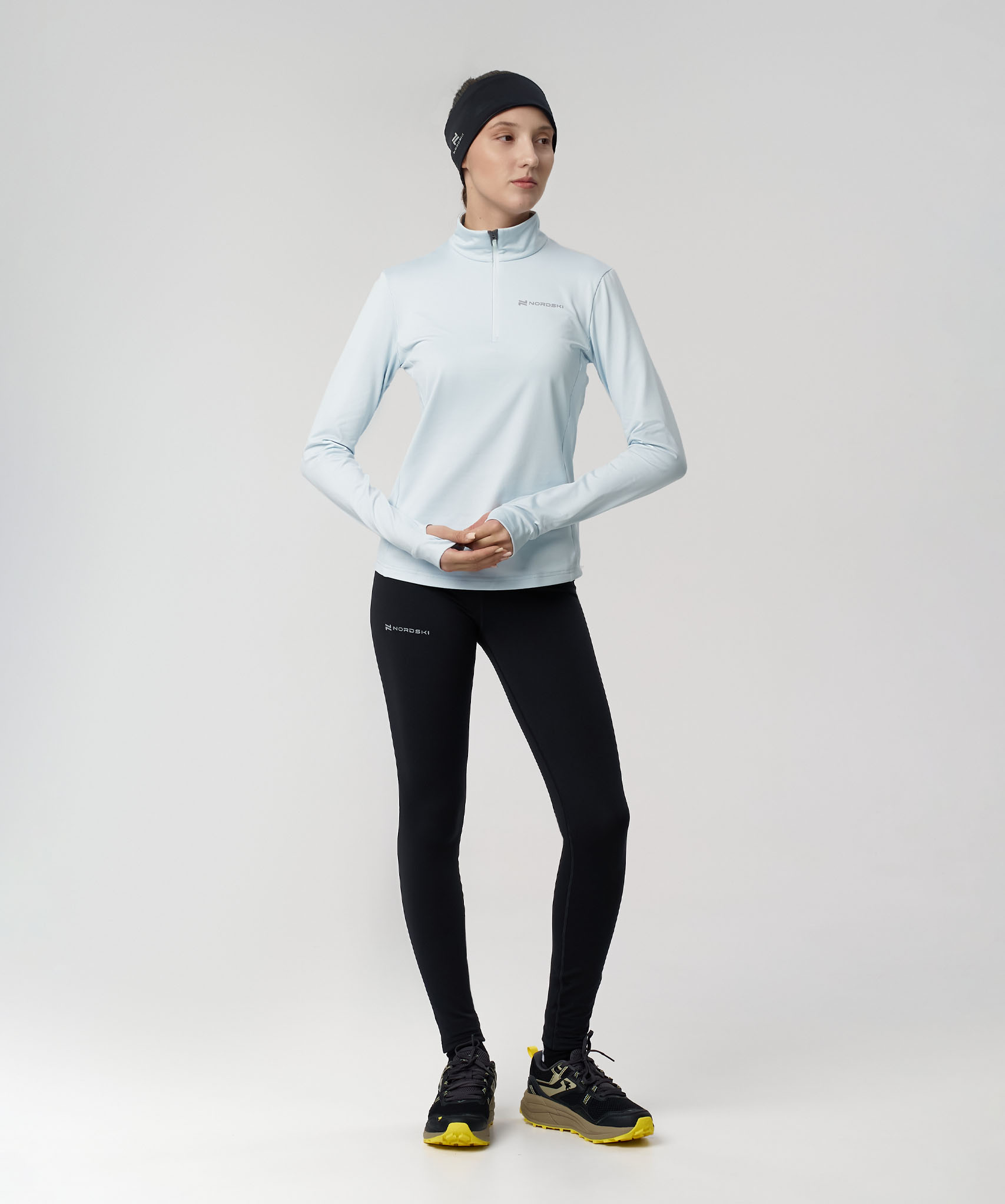 Лонгслив Nordski Warm 2.0 Pearl Bluel W