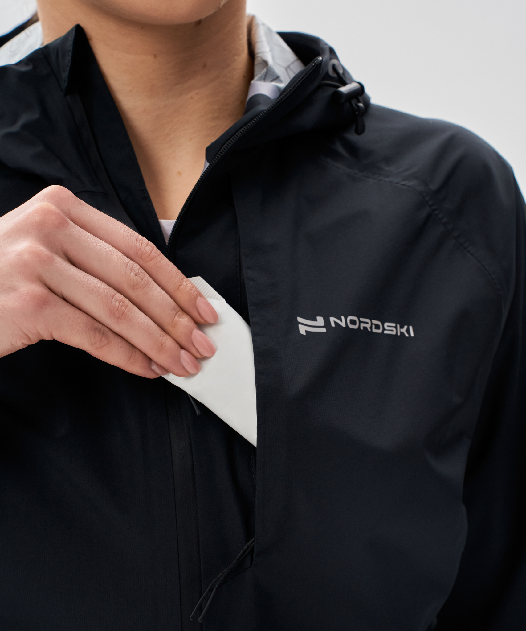 Ветровка мембранная Nordski Road Black W