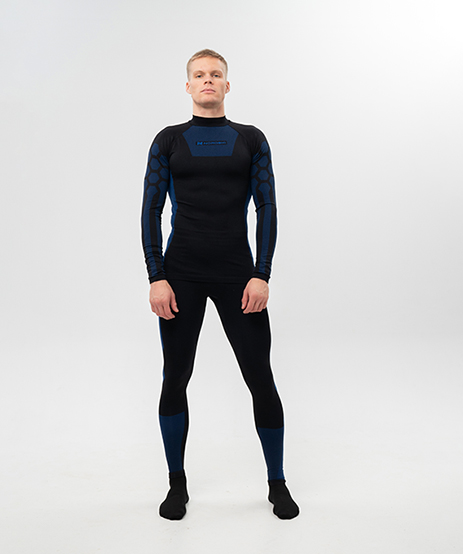 Комплект термобелья Nordski Snake Black/Grey