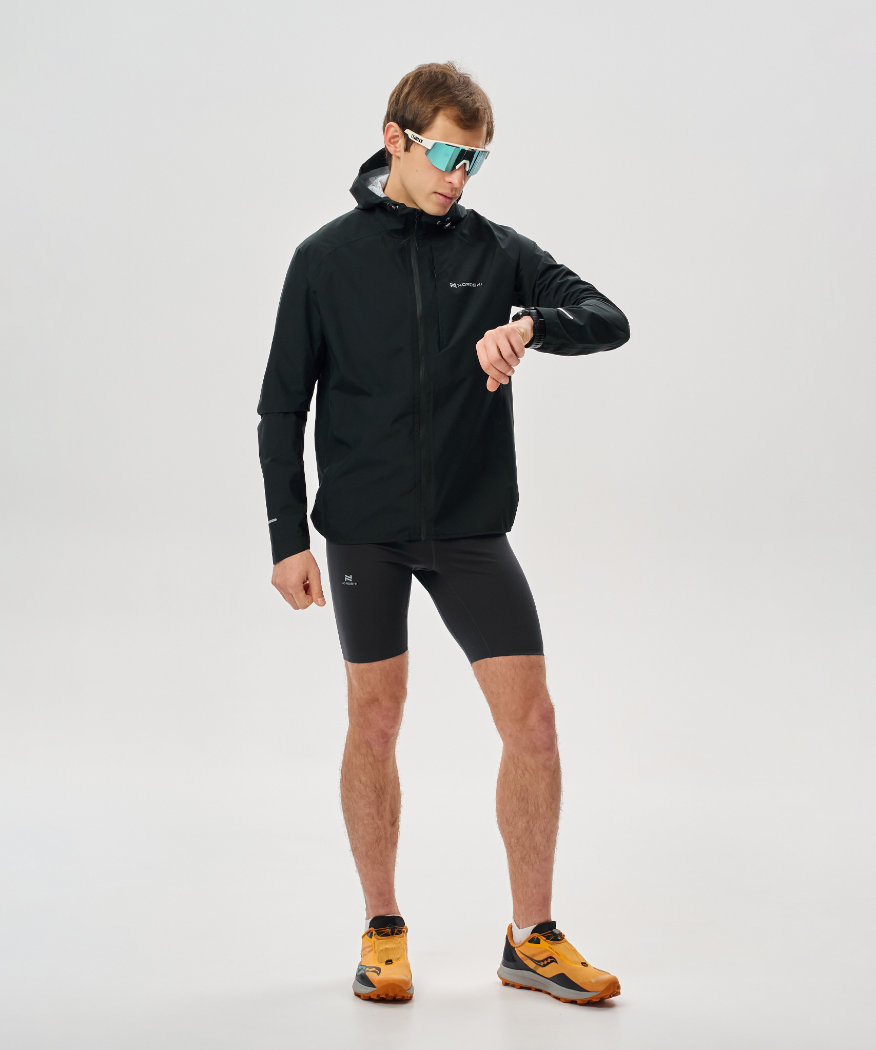 Ветровка мембранная Nordski Road Black