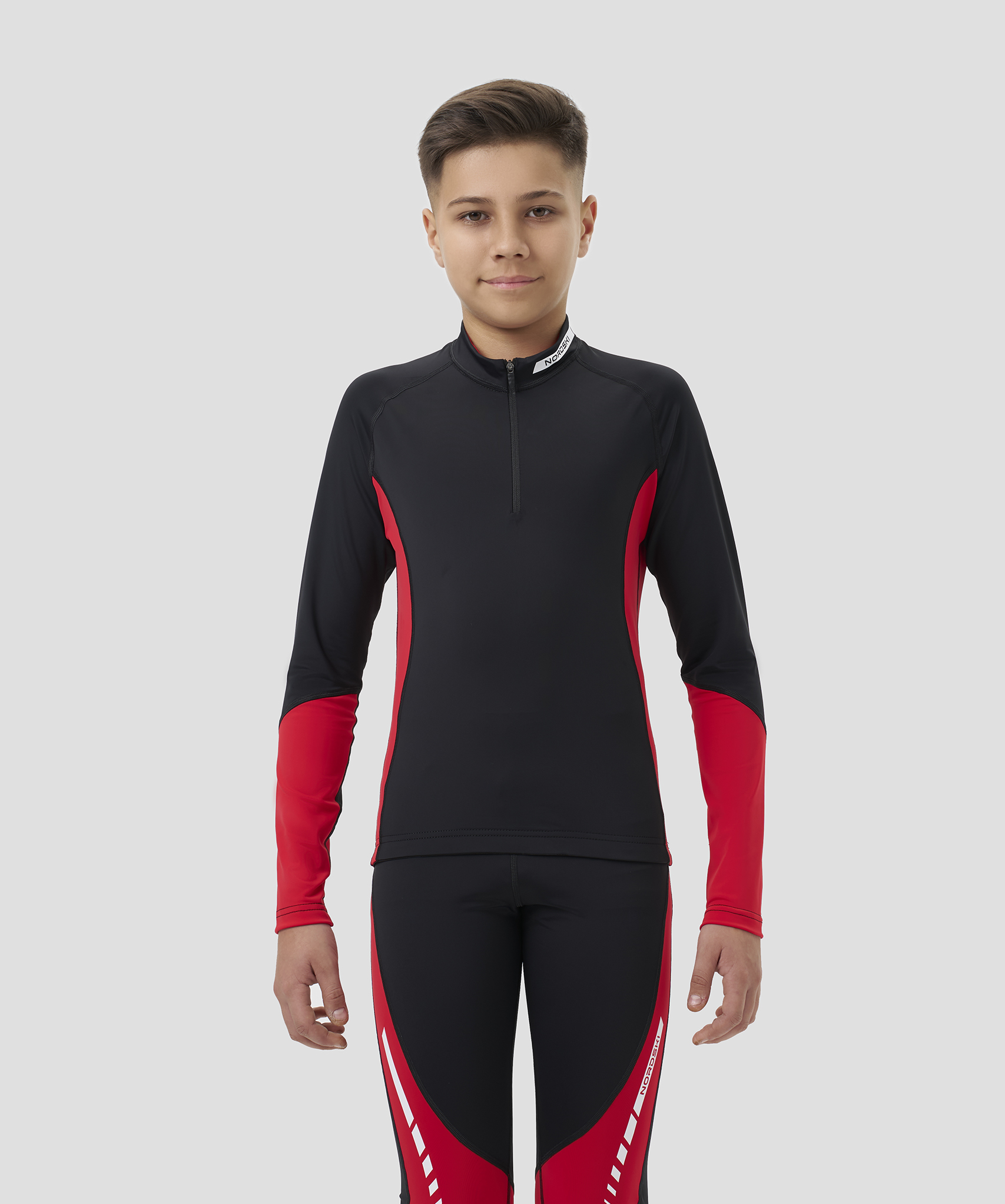 Гоночный костюм Nordski Jr.Base Black/Red