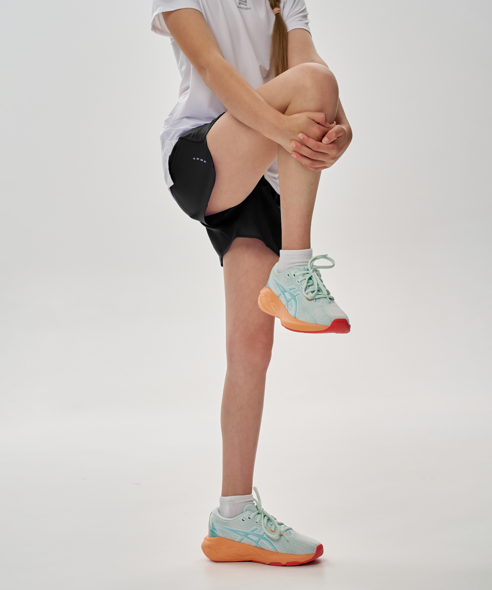 Шорты Nordski Jr. girl Run 2.0 Black