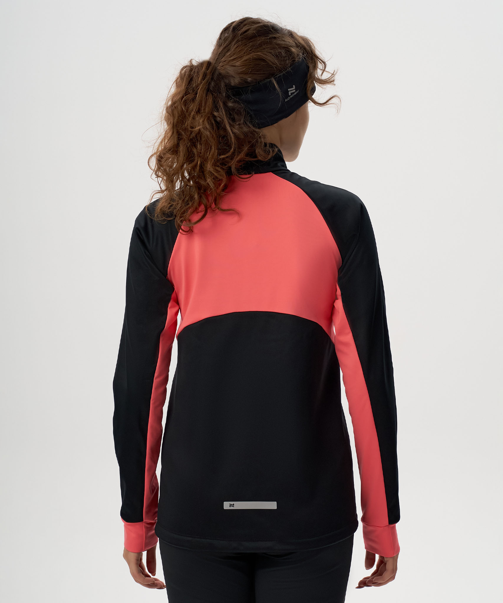 Тренировочная куртка Nordski Core Black/Coral W