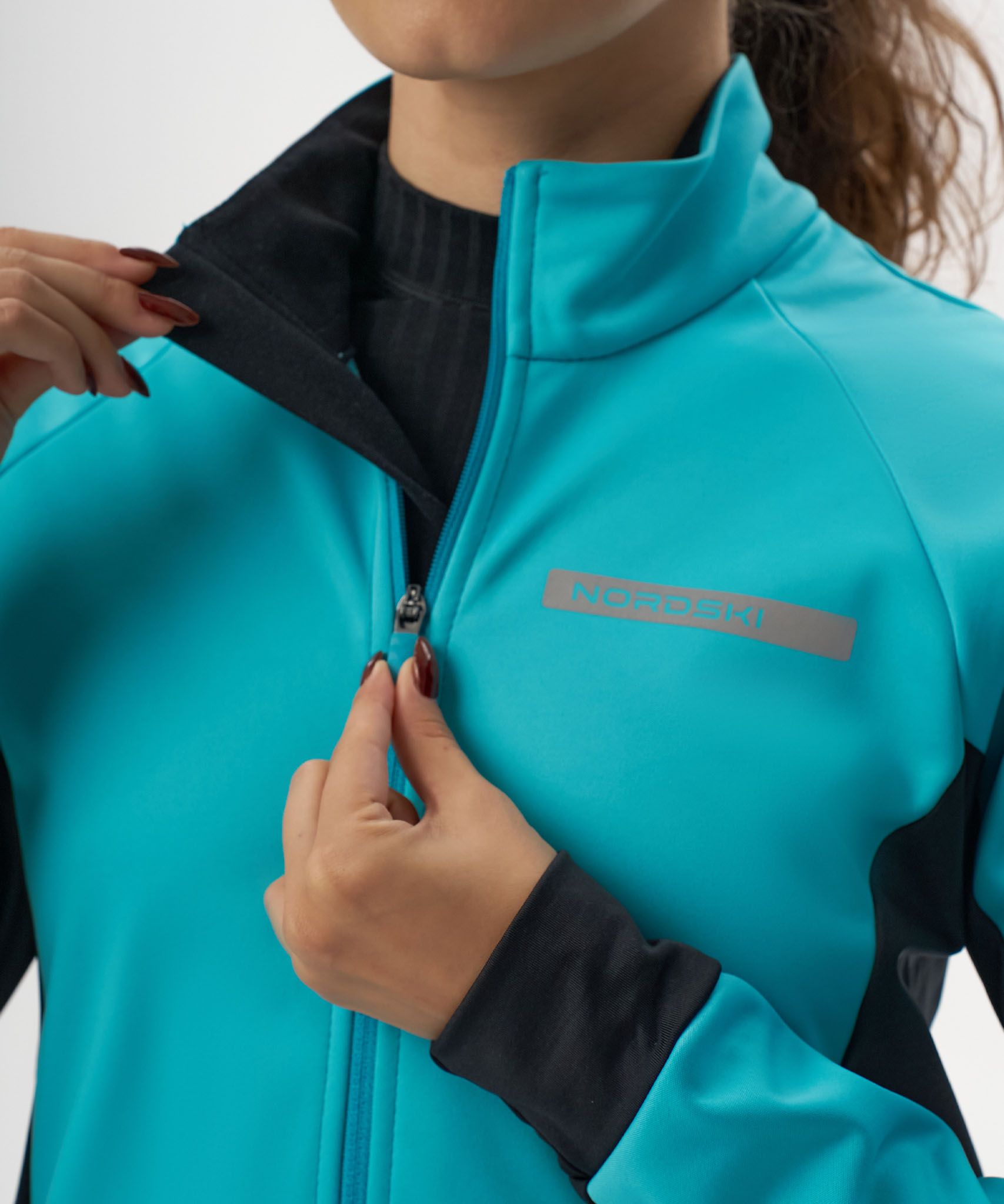 Тренировочная куртка Nordski Core Light Breeze/Black W
