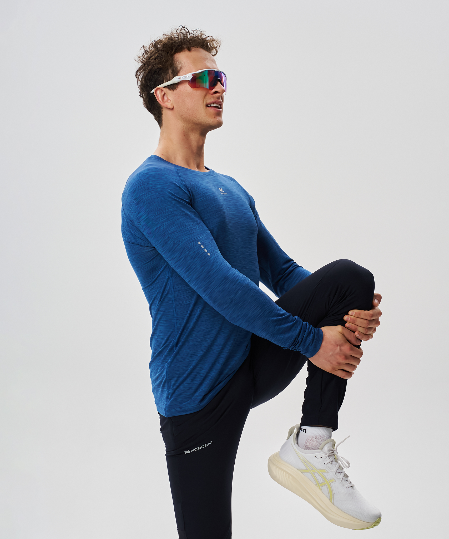 Футболка Nordski Pro Dark Blue с длинным рукавом