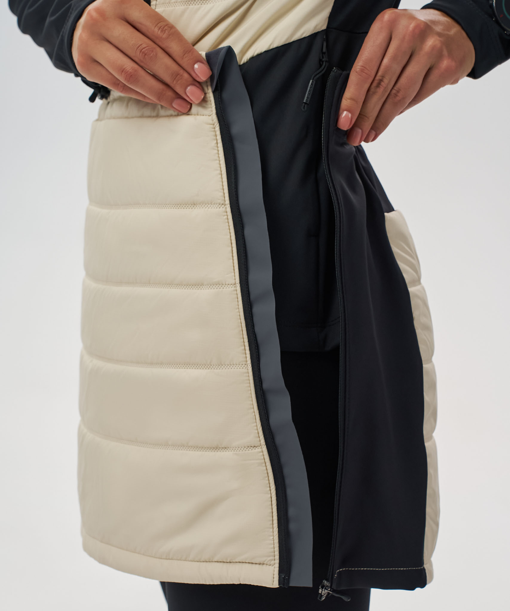 Юбка Nordski Hybrid Pro 2.0 Beige/Black W