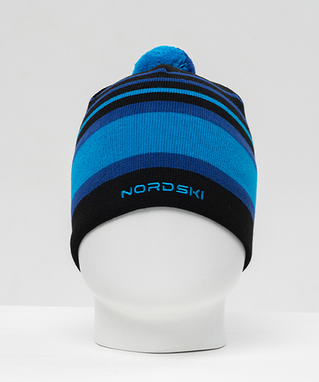 Шапка Nordski Bright Black/Grey