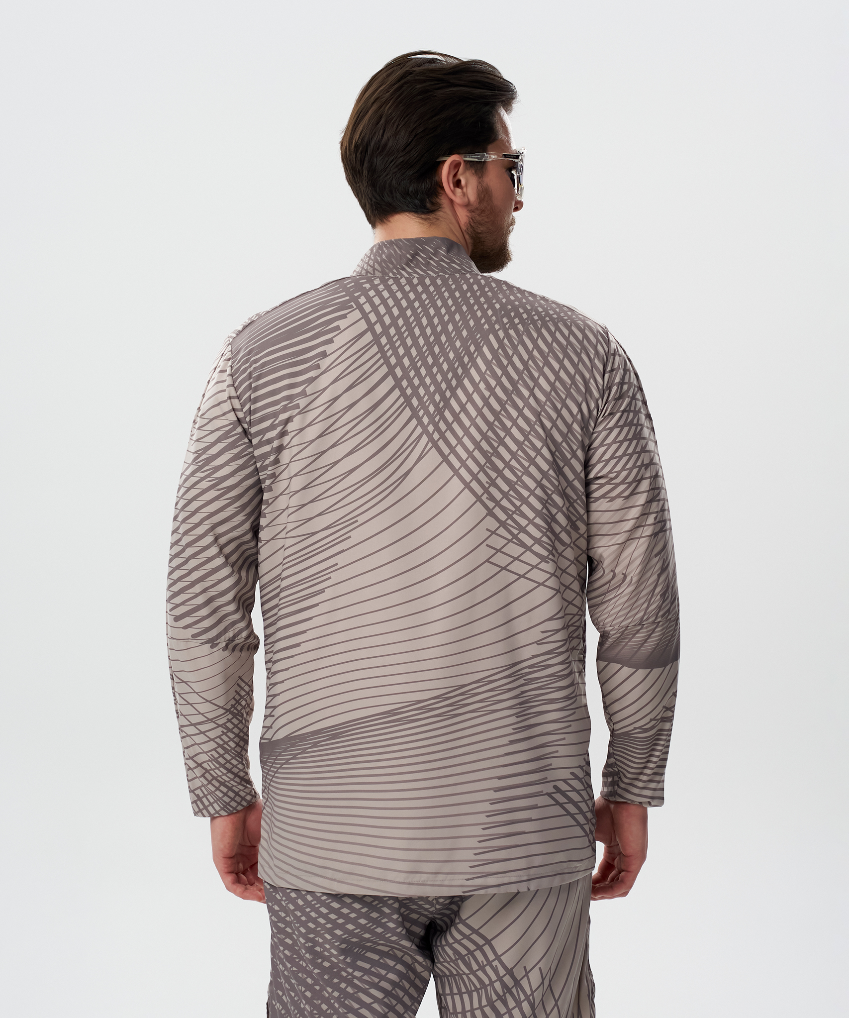 Ветровка беговая Nordski Light Cross Granite Pattern