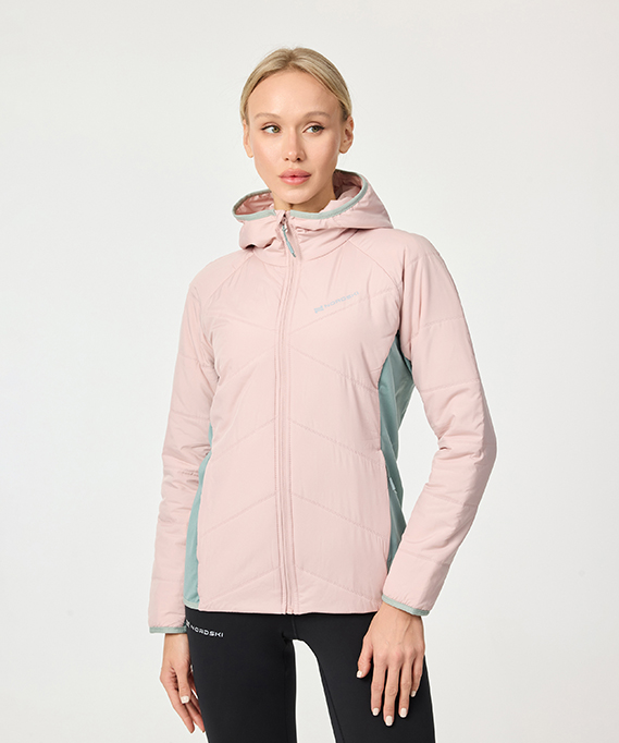 Куртка Nordski Hybrid Warm 2.0 Soft Pink/Ice Mint W