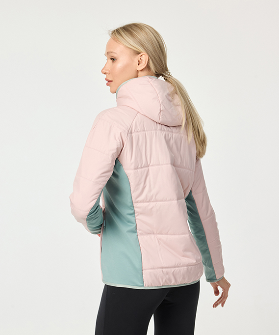 Куртка Nordski Hybrid Warm 2.0 Soft Pink/Ice Mint W