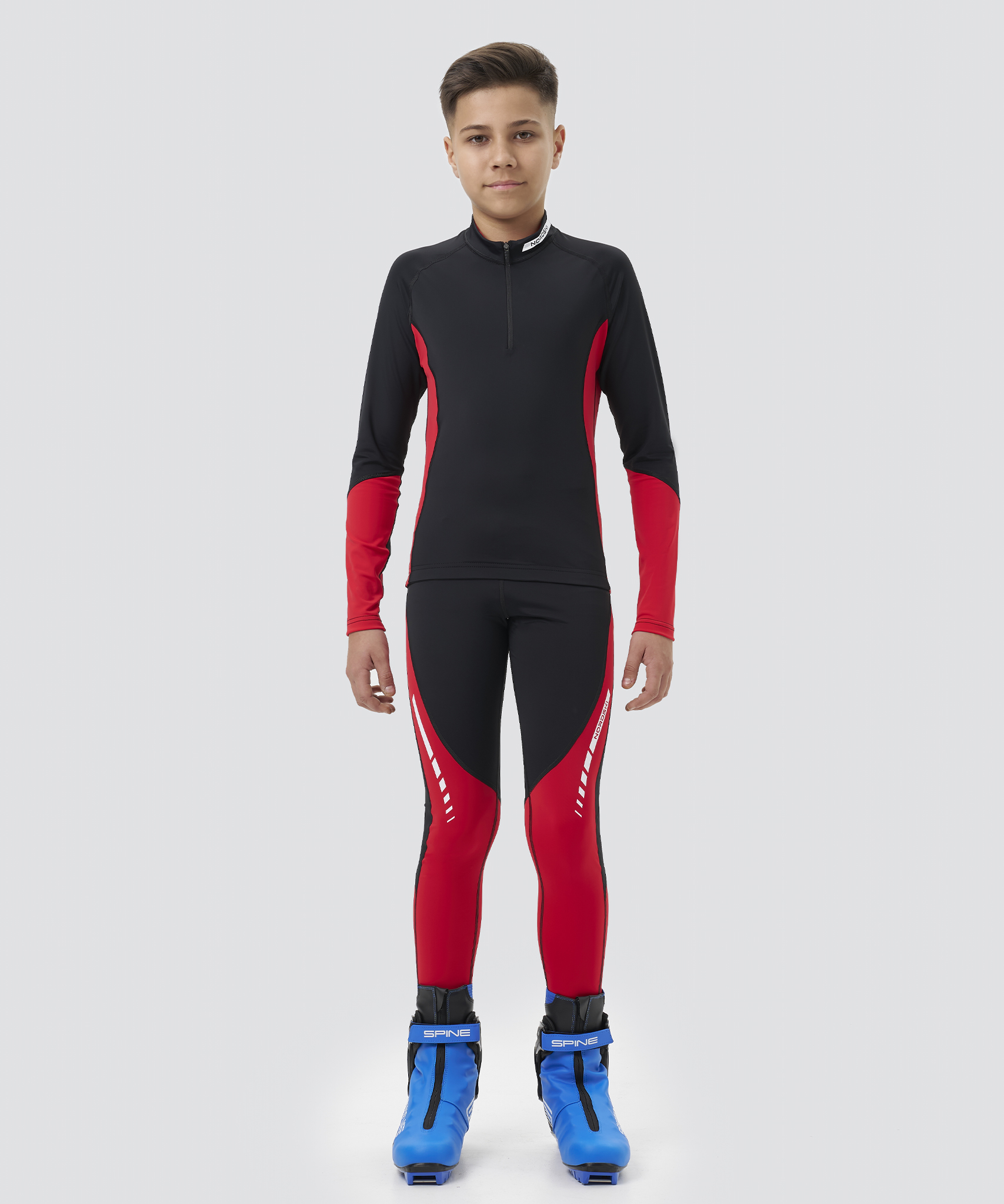 Гоночный костюм Nordski Jr.Base Black/Red