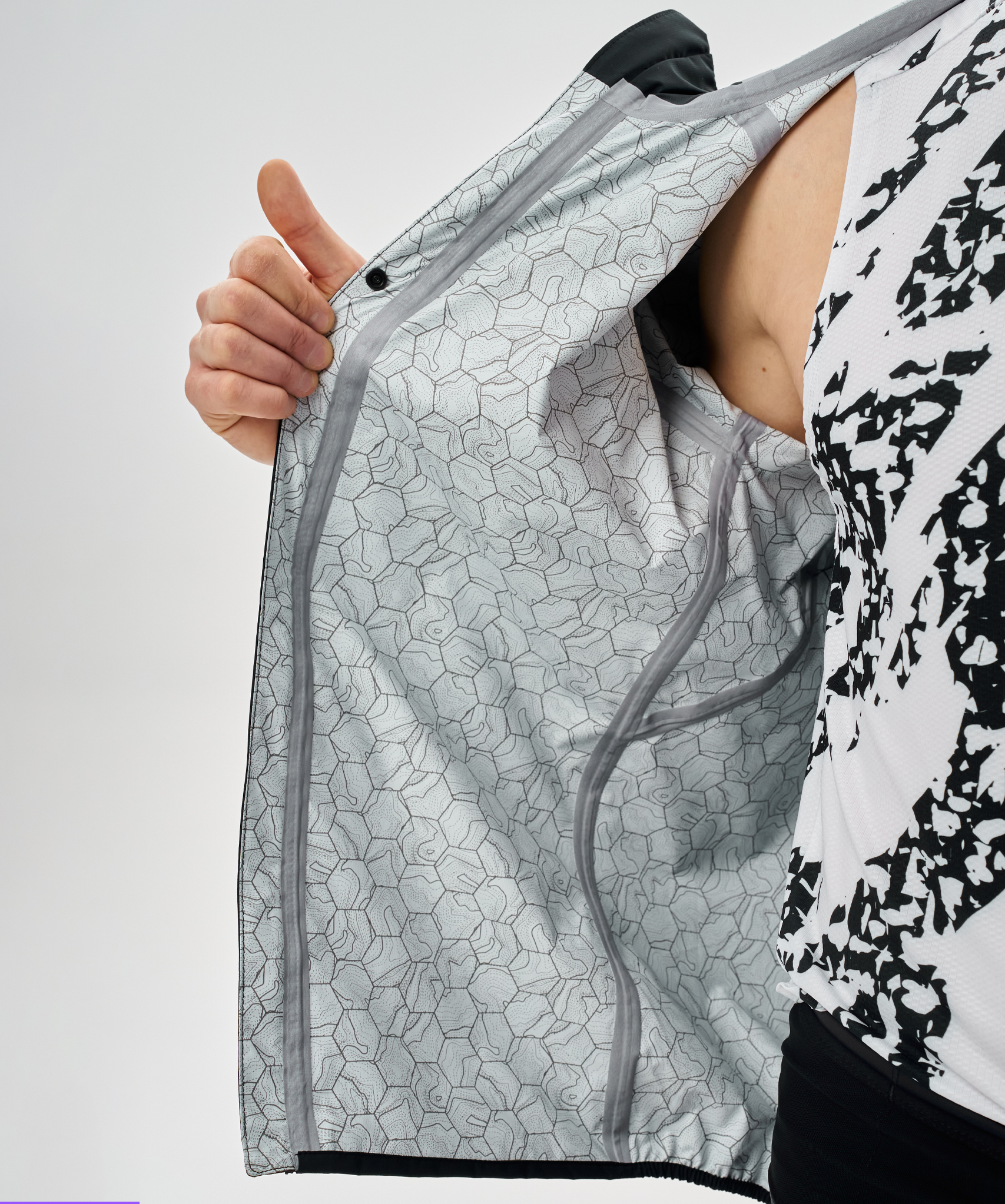 Ветровка мембранная Nordski Road Black