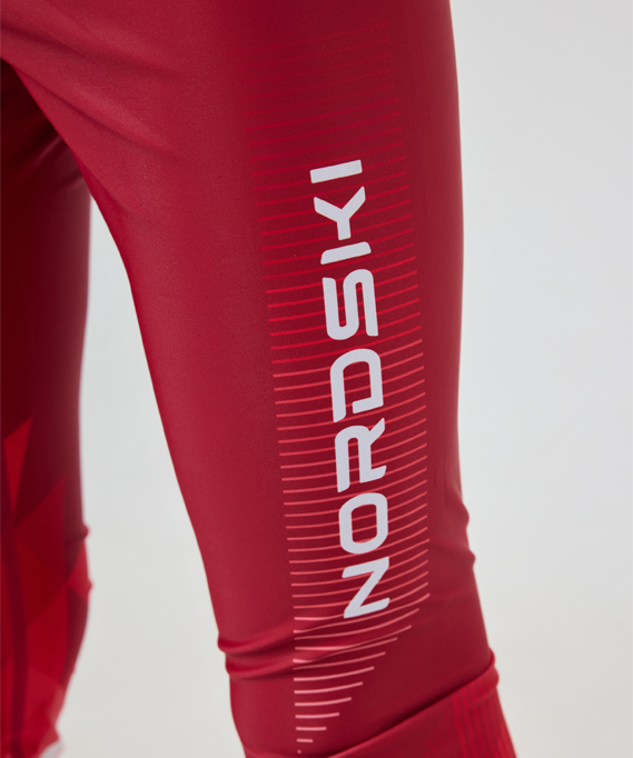 Гоночный костюм Nordski Jr. Race Red